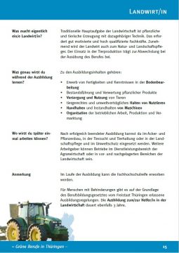 Infos zu den Ausbildungsberufen – Agrargenossenschaft Großengottern eG